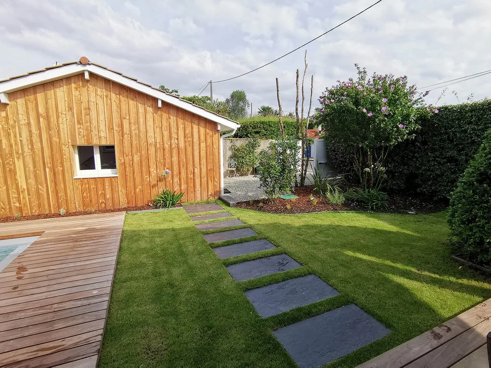 Aménagement extérieur complet - Pessac #Gironde